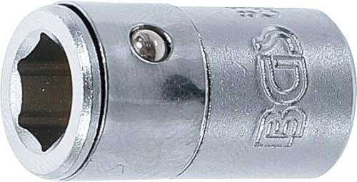 Golyós behajtófej-adapter | Belső négyszögletű kulcsnyílású elem 6,3 mm (1/4") | Belső hatszögletű 8 mm (5/16")