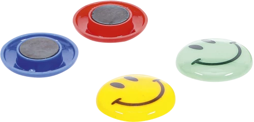 Mágneskészlet | "Smile" | Ø 40 mm | 4 darabos