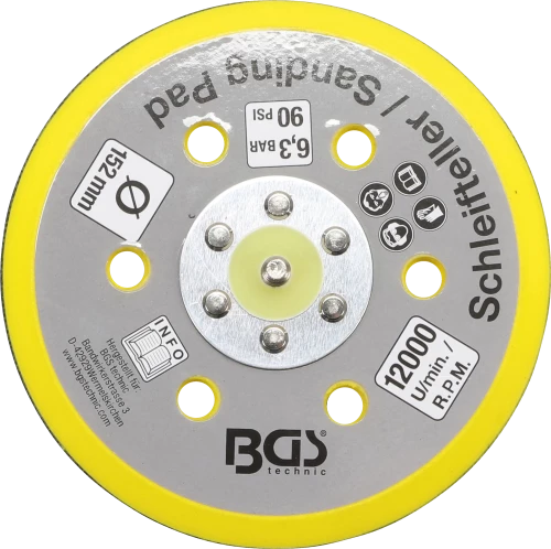 Tépőzáras tárcsa a BGS 3290-hez, 8688-hoz | Ø 152 mm