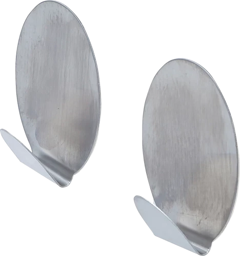 Öntapadós nemesacél akasztó | 45 x 70 mm | 1,5 kg | 2 darabos