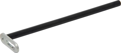 Nagy terhelhetőségű szimpla horog | gumírozott | 200 mm