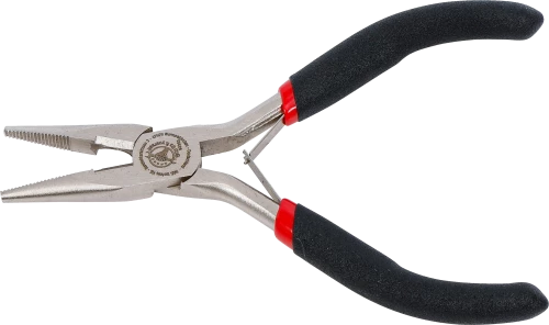 Elektronikai csípőfogó | egyenes | rugóval | 120 mm