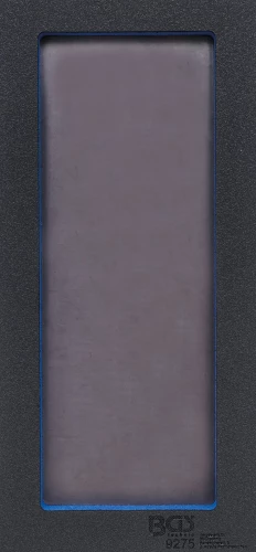 Műhelykocsi-betét 1/3: Tárolórekesz mágneses fenéklemezzel | 129 x 348 x 14 mm