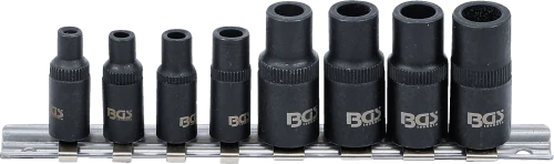Menetfúró-befogó készlet | 6,3 mm (1/4") / 10 mm (3/8") | mágneses | 8 darabos