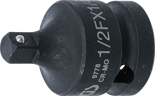 Levegős dugókulcs adapter | 12,5 mm (1/2") - 6,3 mm (1/4")