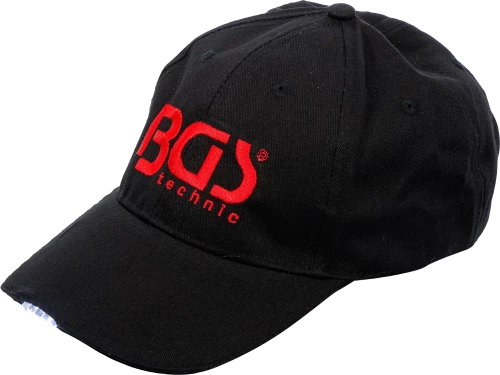 BGS baseball sapka | LED-es lámpával
