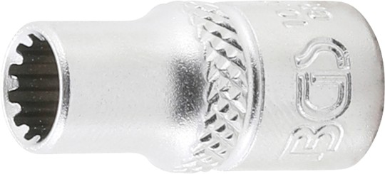 Llave de vaso Gear Lock | entrada 6,3 mm (1/4") | 6 mm 