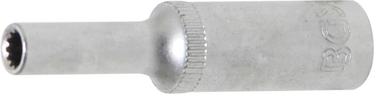 Dopsleutel Gear Lock, diep | 6,3 mm (1/4") | 4 mm 