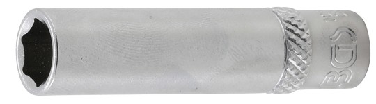 Dopsleutel zeskant diep | 6,3 mm (1/4") | 8 mm 