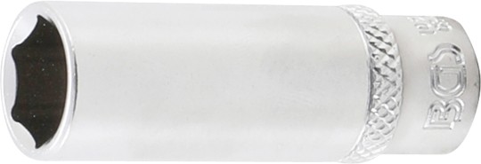 Dopsleutel zeskant diep | 6,3 mm (1/4") | 12 mm 