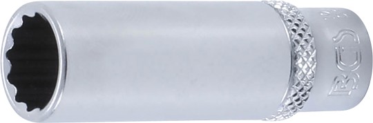 Topnøgletop tolvkant, dyb | 6,3 mm (1/4") | 11 mm 
