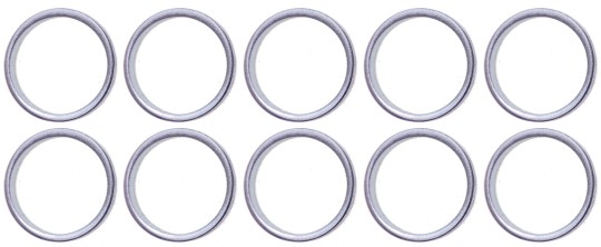 Sortido de anéis de vedação | para BGS 126 | Ø 20 / 23,5 mm | 20 peças 