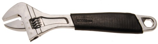 Rullegaffelnøgle med plast-softgreb | maks. 30 mm 