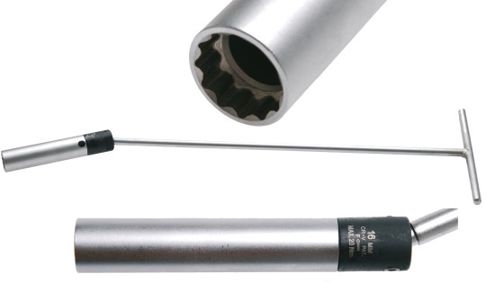 Kloubový klíč na zapalovací svíčky s omezovačem krouticího momentu | 20 Nm | 16 mm 