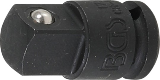 Adaptador para chave de caixa de impacto | Quadrado externo 6,3 mm (1/4") - Sextavado externo 10 mm (3/8") 