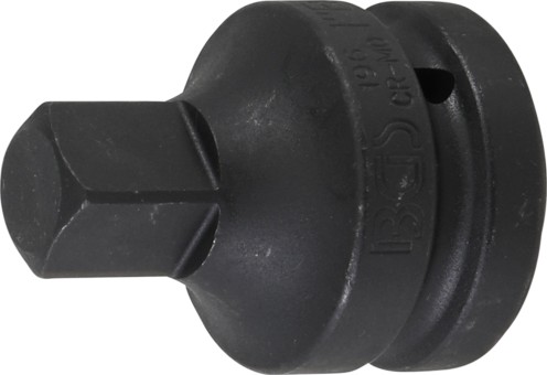 Adaptador de llave de vaso de impacto | cuadrado interior 25 mm (1") - cuadrado exterior 20 mm (3/4") 