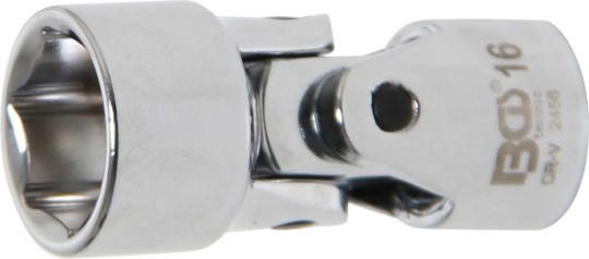 Universal Joint Socket, Hexagon | 10 mm (3/8") Drive | 16 mm 