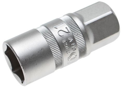 Spark Plug Socket with Magnet, Hexagon | 12.5 mm (1/2") Drive | 21 mm 