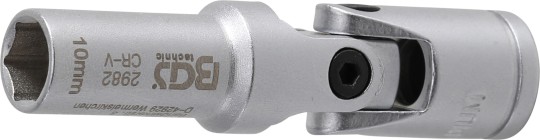 Glow Plug Joint Socket, Hexagon | 10 mm (3/8") Drive | 10 mm 
