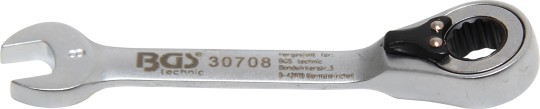 Spärring-U-nyckel | kort | med omkastare | 8 mm 