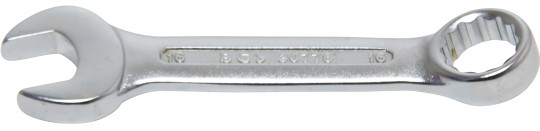 Gaffel-/ringnøgle, ekstra kort | 16 mm 