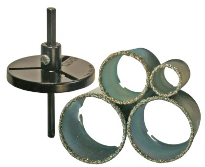 Set bušećih kruna za keramiku | 33 - 73 mm | 6 kom. 