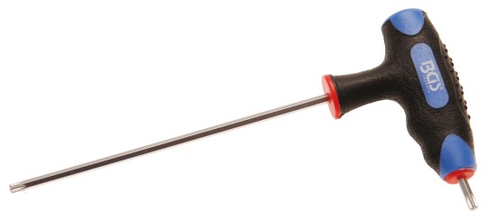 Chave de fendas com cabo em T e lâmina lateral | Perfil T (para Torx) T15 