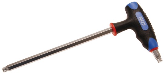 Chave de fendas com cabo em T e lâmina lateral | Perfil T (para Torx) T50 