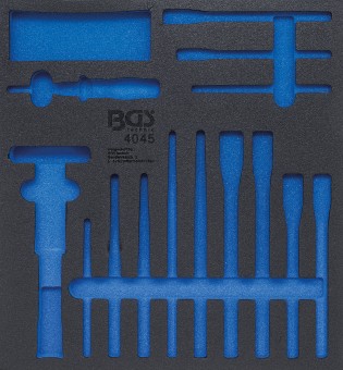Uložak za radionička kolica 2/3 | prazni | za BGS 4045 