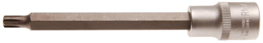 Punta de vaso | longitud 140 mm | entrada 12,5 mm (1/2") | perfil en cuña (para RIBE) M7 