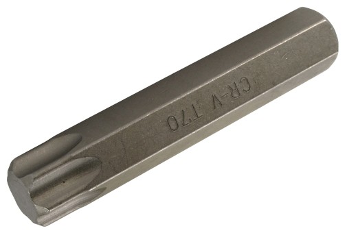 Bit | Lungime 80 mm | Antrenare 6 colțuri exterior 14 mm | Profil T (pentru Torx) T70 