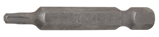 Embout | Longueur 50 mm | 6,3 mm (1/4") | profil T (pour Torx) T15 