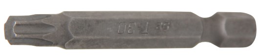 Bit | Lungime 50 mm | Antrenare 6 colțuri exterior 6,3 mm (1/4") | Profil T (pentru Torx) T30 