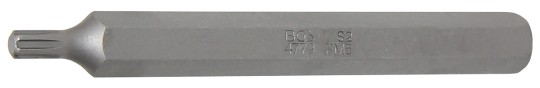 Douilles à embouts | Longueur 100 mm | 10 mm (3/8") | profil cannelé (pour RIBE) M5 