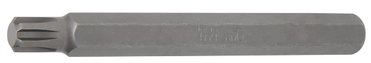 Inserto | lunghezza 100 mm | attacco esagono esterno 10 mm (3/8") | profilo a cuneo (per RIBE) M9 