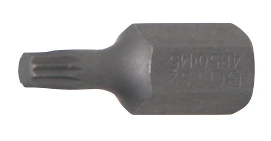 Ponta | Comprimento 30 mm | Entrada de sextavado externo 10 mm (3/8") | Dente interno polivalente (para XZN) M5 