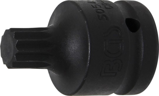 Impact Bit Socket | length 55 mm |20 mm (3/4") Drive | Spline (for XZN) M16 