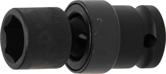 Impact Ball Joint Socket | 12.5 mm (1/2") Drive | 17 mm 