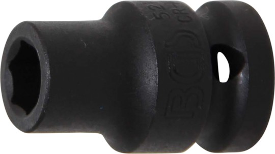 Kraft-Steckschlüssel-Einsatz Sechskant | Antrieb Innenvierkant 12,5 mm (1/2") | SW 10 mm 