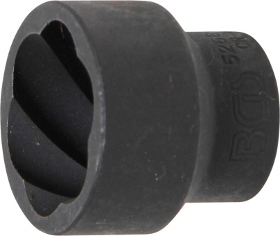 Spiral-profil-topnøgle-indsats / skrueudtrækker | 12,5 mm (1/2") | 27 mm 