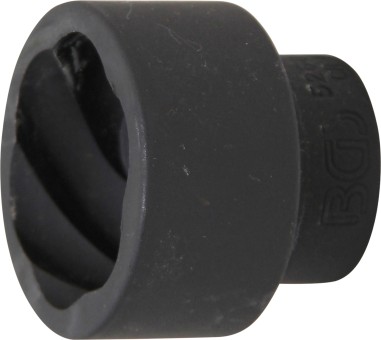 Llave de vaso de perfil en espiral / extractor de tornillos | entrada 20 mm (3/4") | 41 mm 