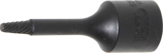 Spiral-profil-topnøgle-indsats / skrueudtrækker | 10 mm (3/8") | 3 mm 