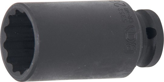 Krafthylsa Tolvkant | 12,5 mm (1/2") | 28 mm 