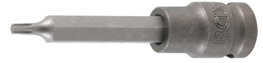 Levegős dugókulcs | Hossz 100 mm | 12,5 mm (1/2") | T-profil (Torx) T25 