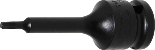 Levegős dugókulcs | Hossz 75 mm | 12,5 mm (1/2") | T-profil (Torx) T20 