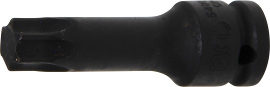 Kracht dopsleutelbit | lengte 75 mm | 12,5 mm (1/2") | T-profiel (voor Torx) T70 