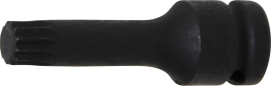 Kracht dopsleutelbit | lengte 78 mm | 12,5 mm (1/2") | veeltand (voor XZN) M14 