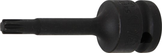 Silová nástrčná hlavice | délka 75 mm | 12,5 mm (1/2") | klínový profil (pro RIBE) M7 