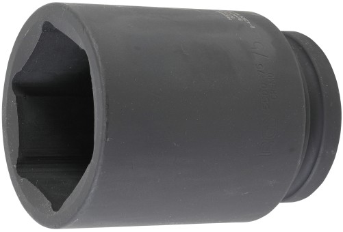 Kraft-Steckschlüssel-Einsatz Sechskant, tief | Antrieb Innenvierkant 25 mm (1") | SW 75 mm 
