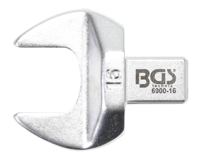 Nástrčný plochý klíč | 16 mm | upnutí 9 x 12 mm 